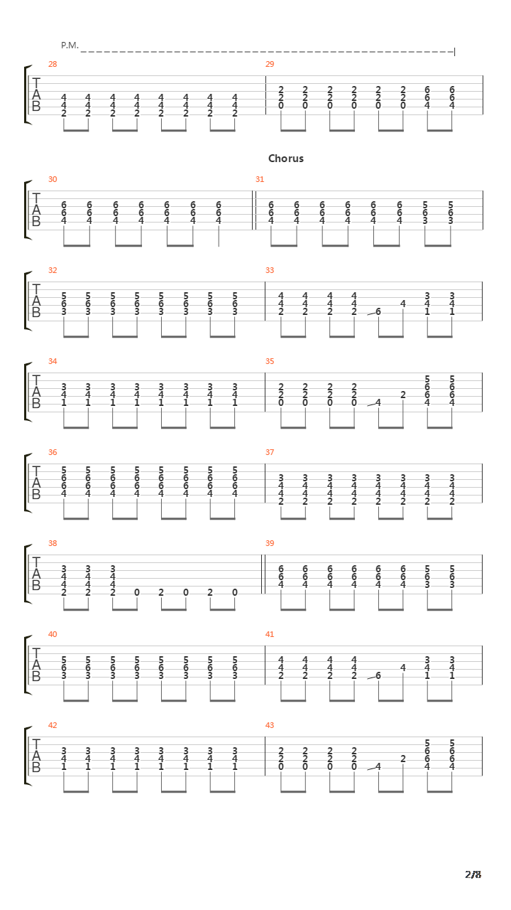 Arrows吉他谱