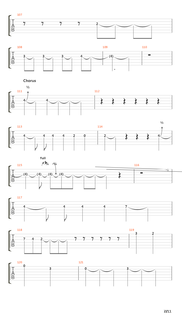 Run吉他谱