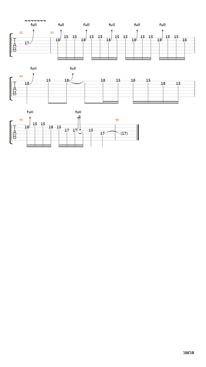 The Neverending Sigh吉他谱