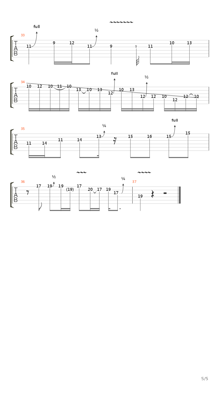 Blues Mutation 1吉他谱