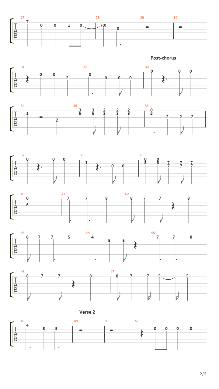 Violet吉他谱