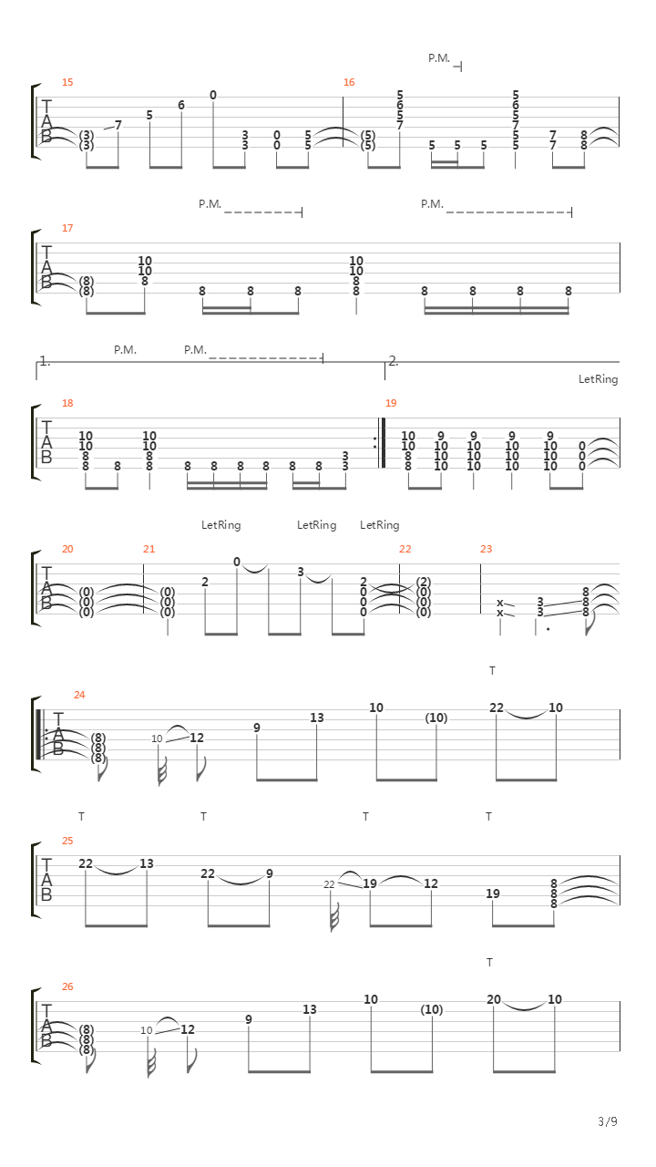 Lacunosus吉他谱