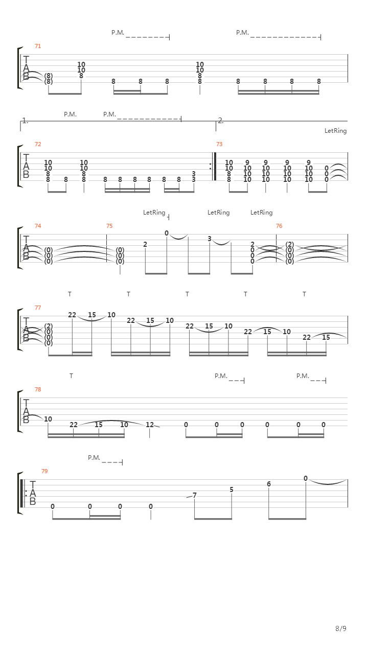 Lacunosus吉他谱