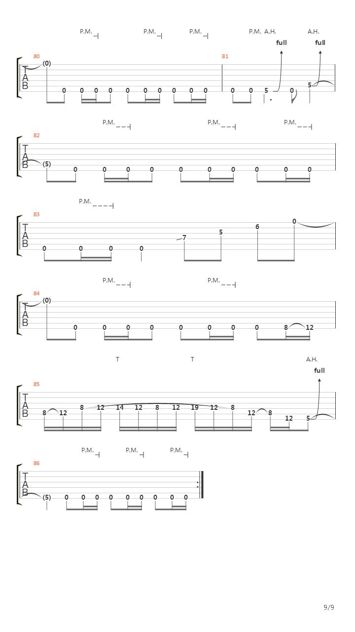 Lacunosus吉他谱