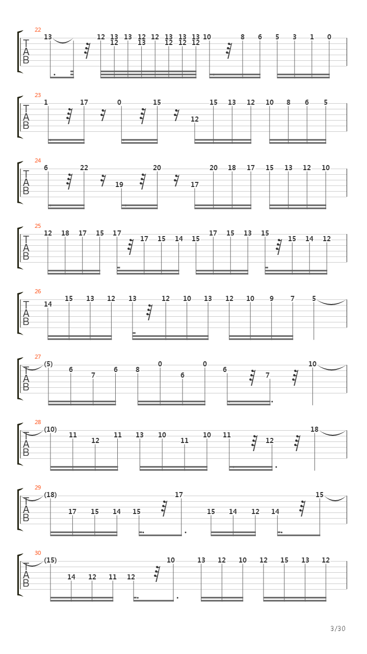 Concerto For Two Violins In D Minor Bwv 1043吉他谱