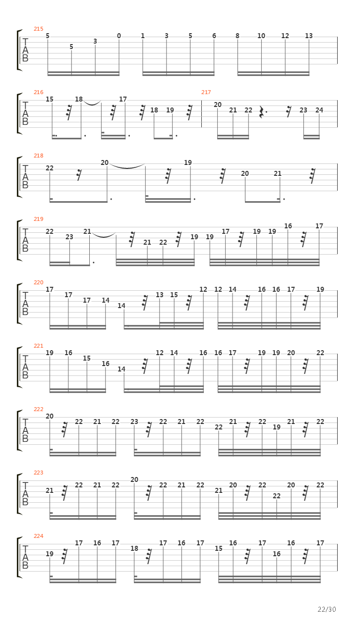 Concerto For Two Violins In D Minor Bwv 1043吉他谱