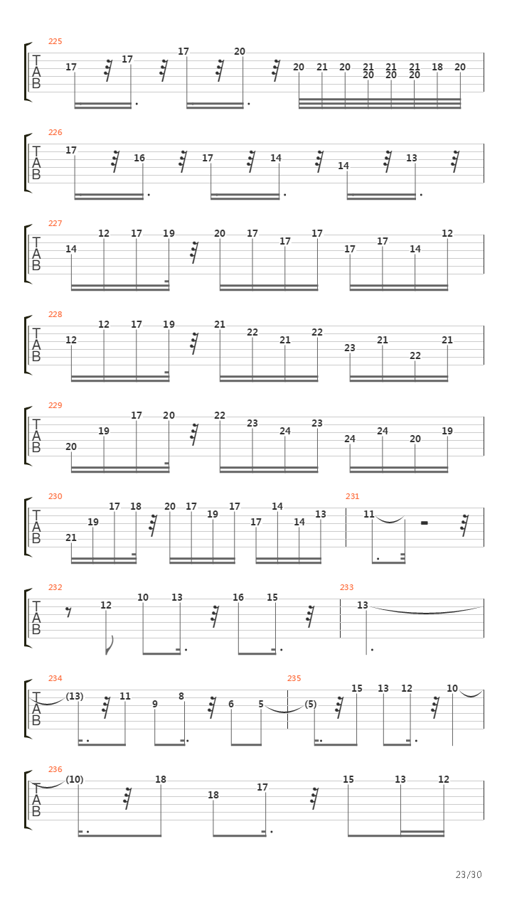 Concerto For Two Violins In D Minor Bwv 1043吉他谱