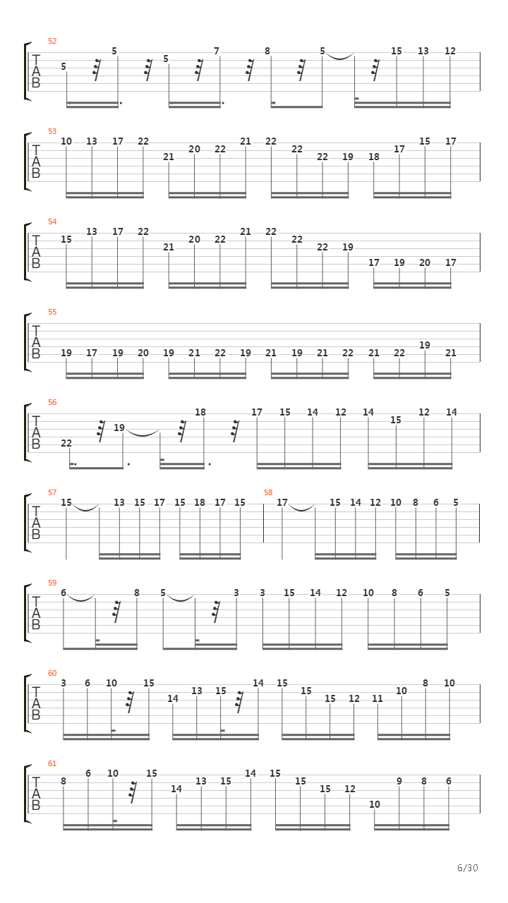 Concerto For Two Violins In D Minor Bwv 1043吉他谱