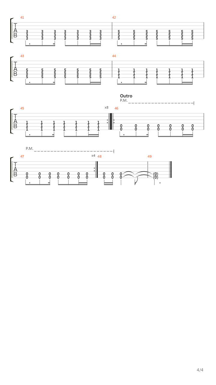 Stop Making Speeches吉他谱