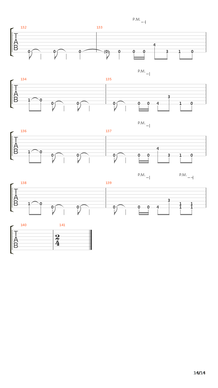 Awol吉他谱