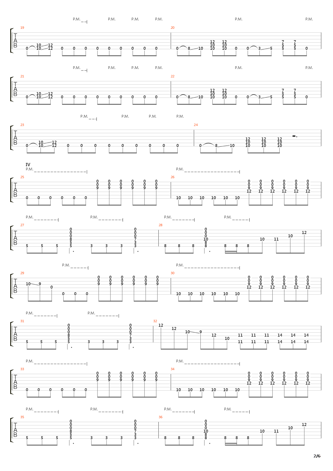 Vanta吉他谱