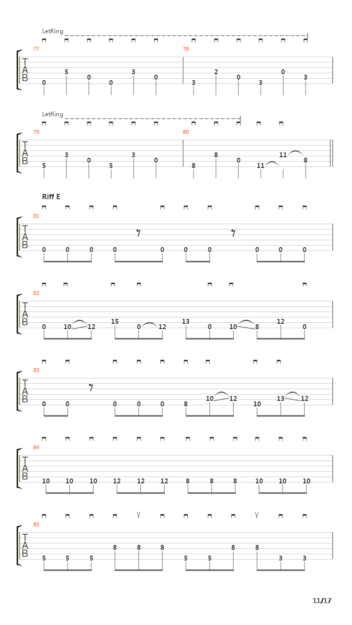 Vanta吉他谱