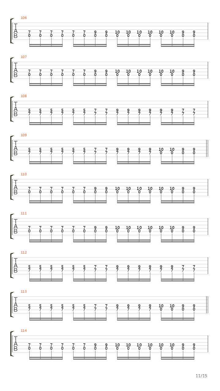 Leads To Utopia吉他谱