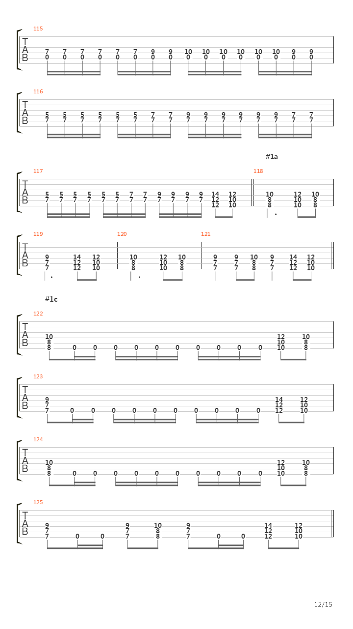 Leads To Utopia吉他谱