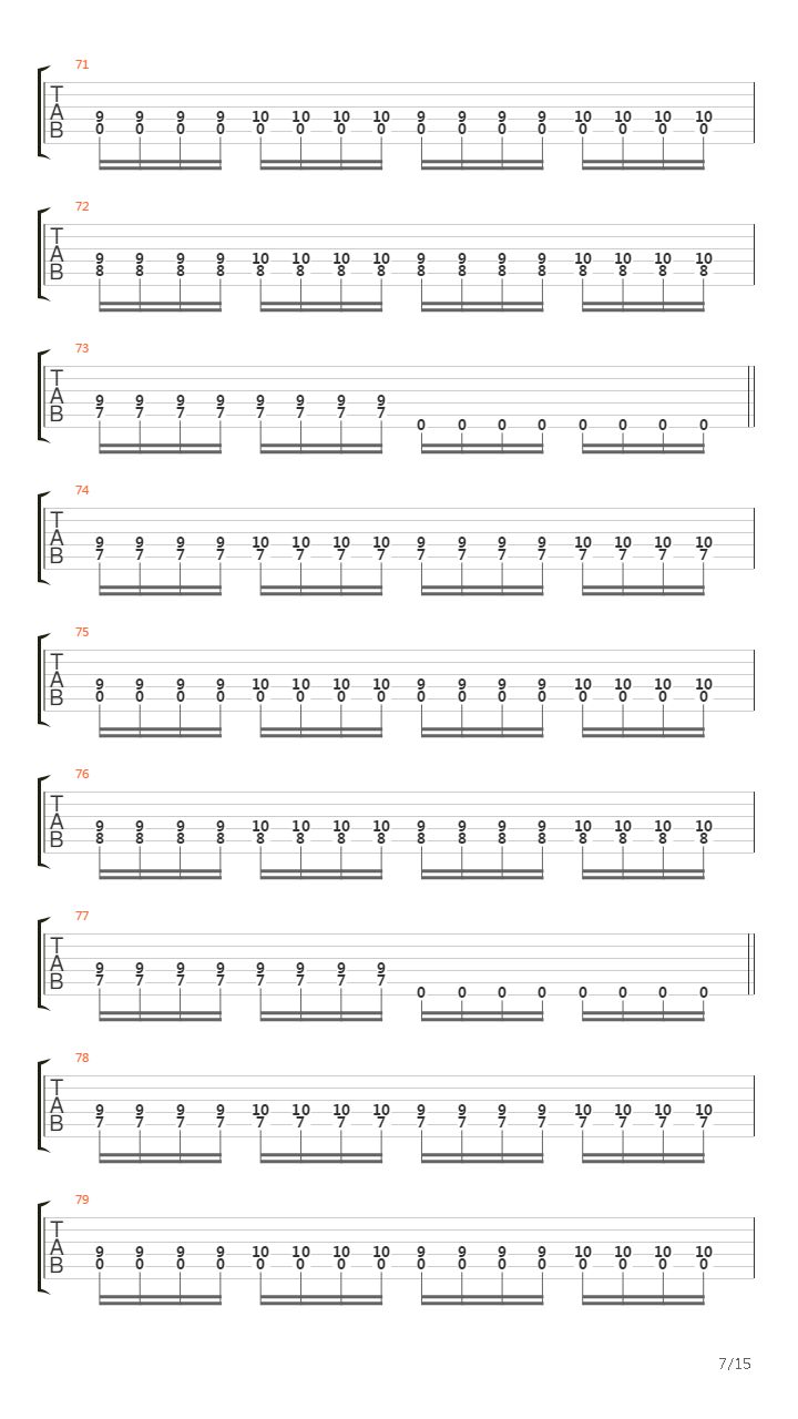 Leads To Utopia吉他谱