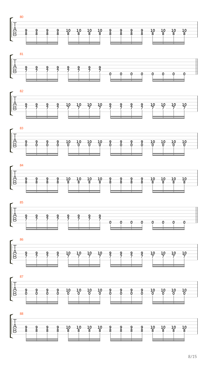 Leads To Utopia吉他谱