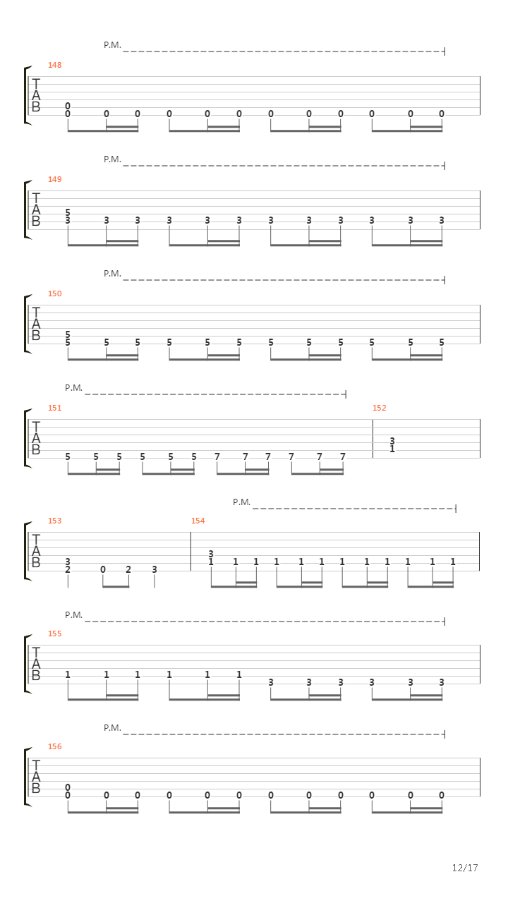 Gunman吉他谱