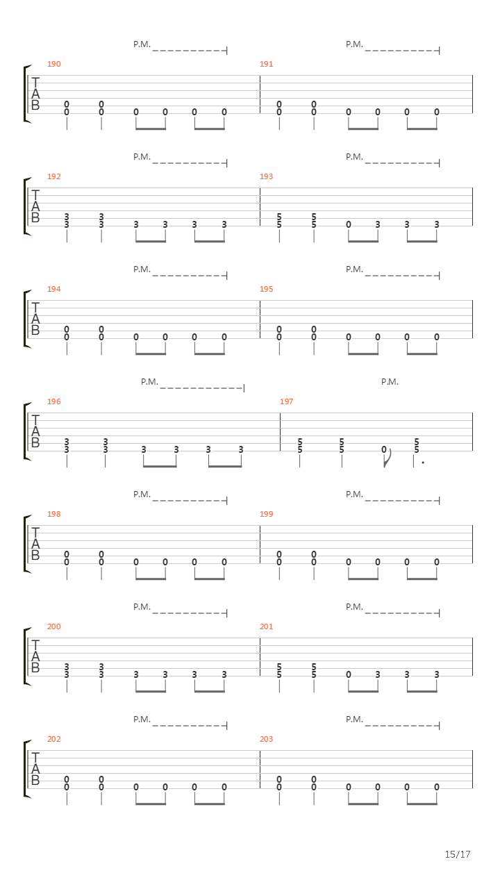 Gunman吉他谱