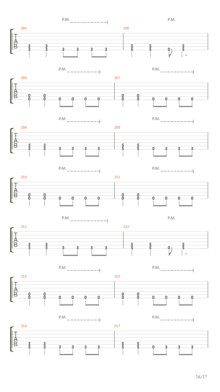 Gunman吉他谱