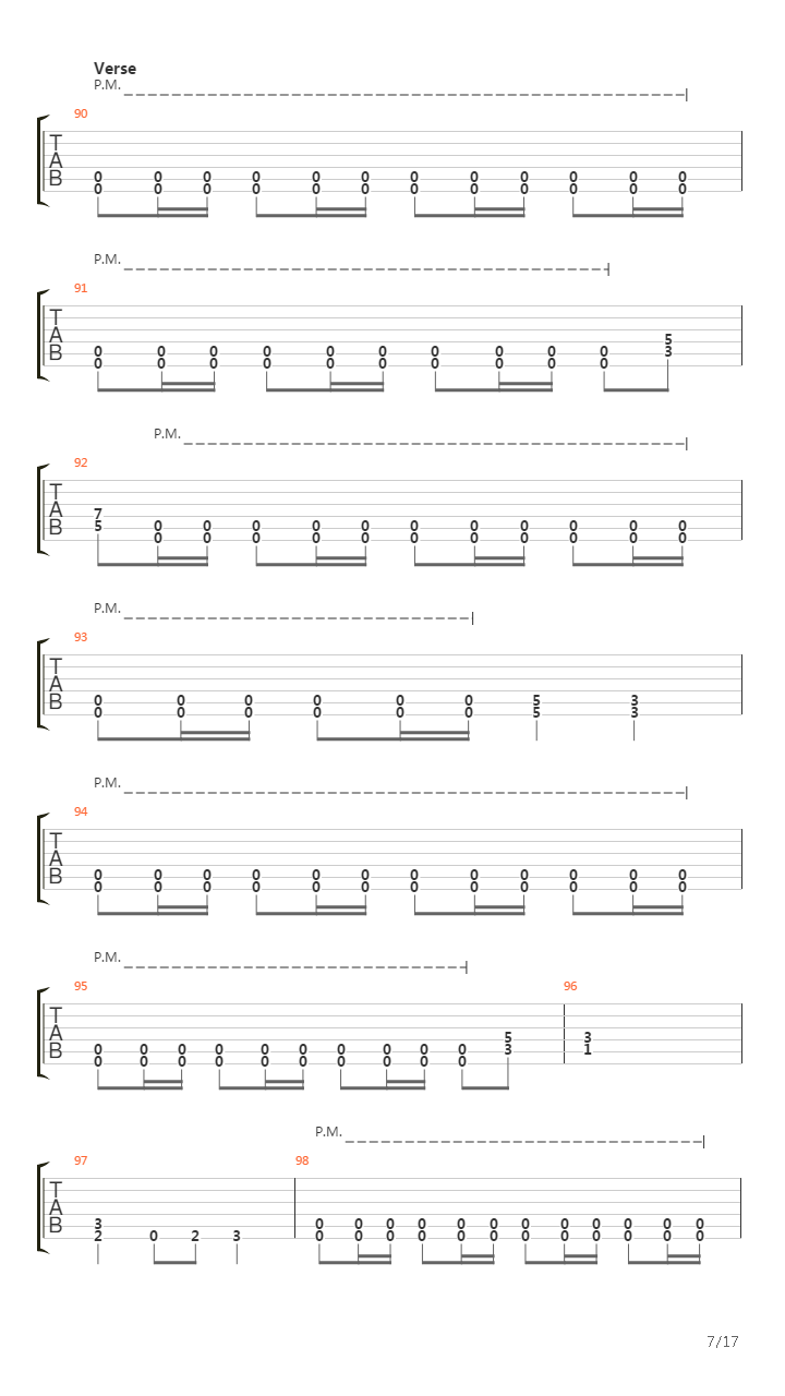 Gunman吉他谱