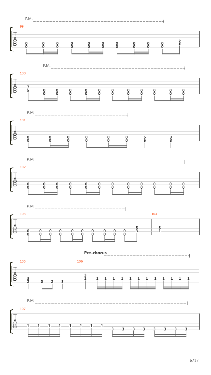 Gunman吉他谱