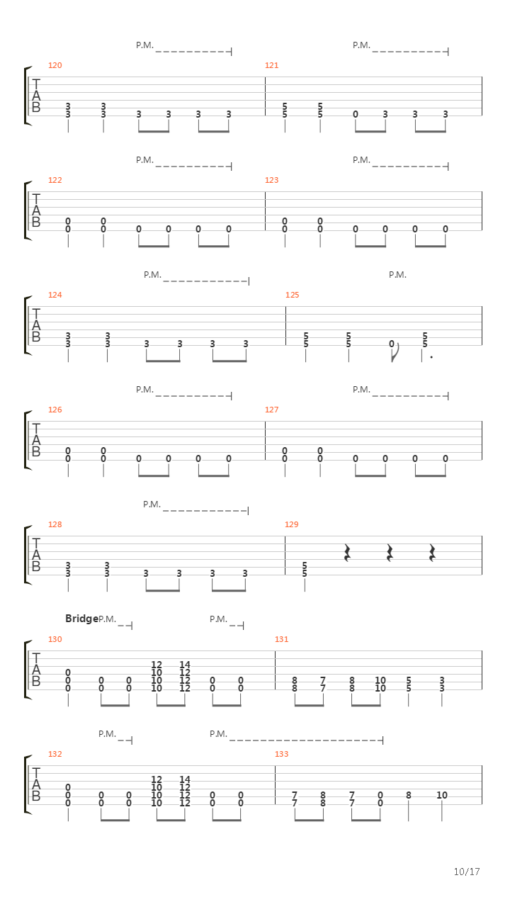 Gunman吉他谱