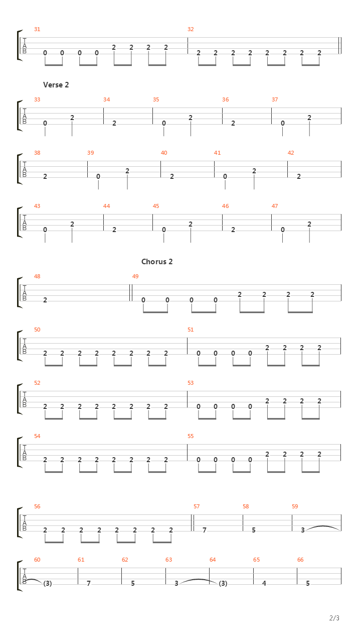 Unwind吉他谱