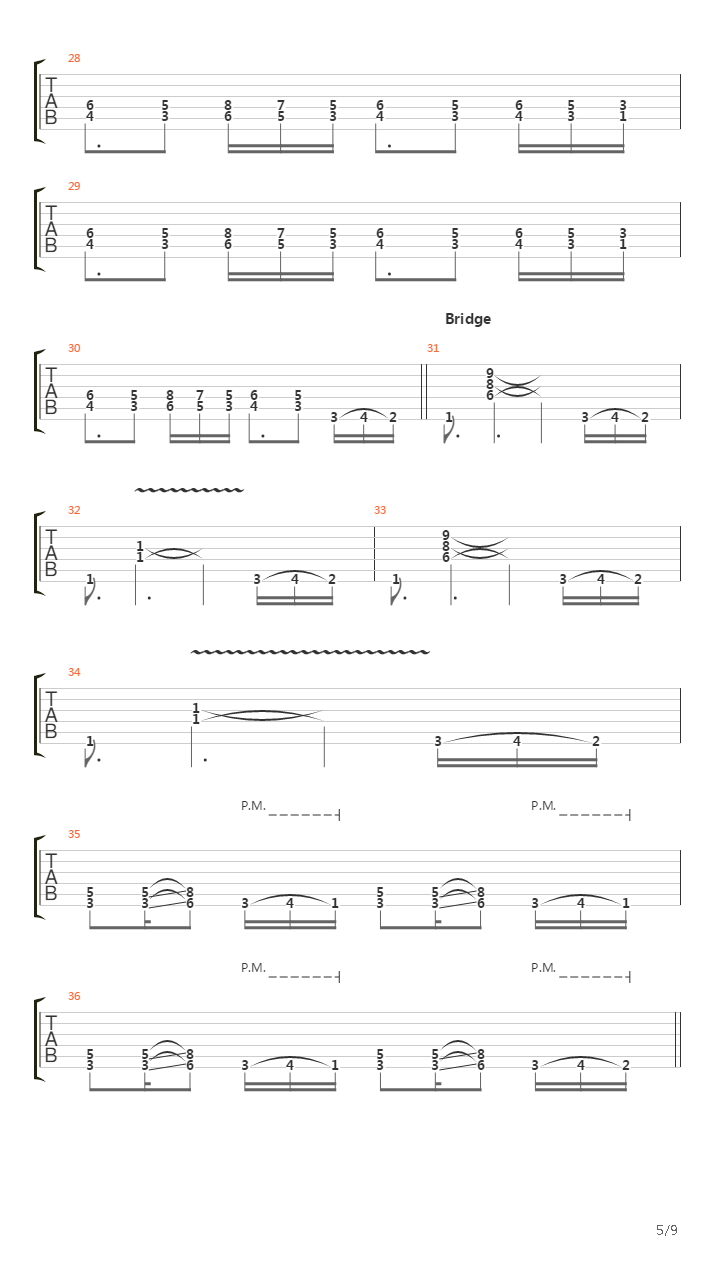 The Deist吉他谱