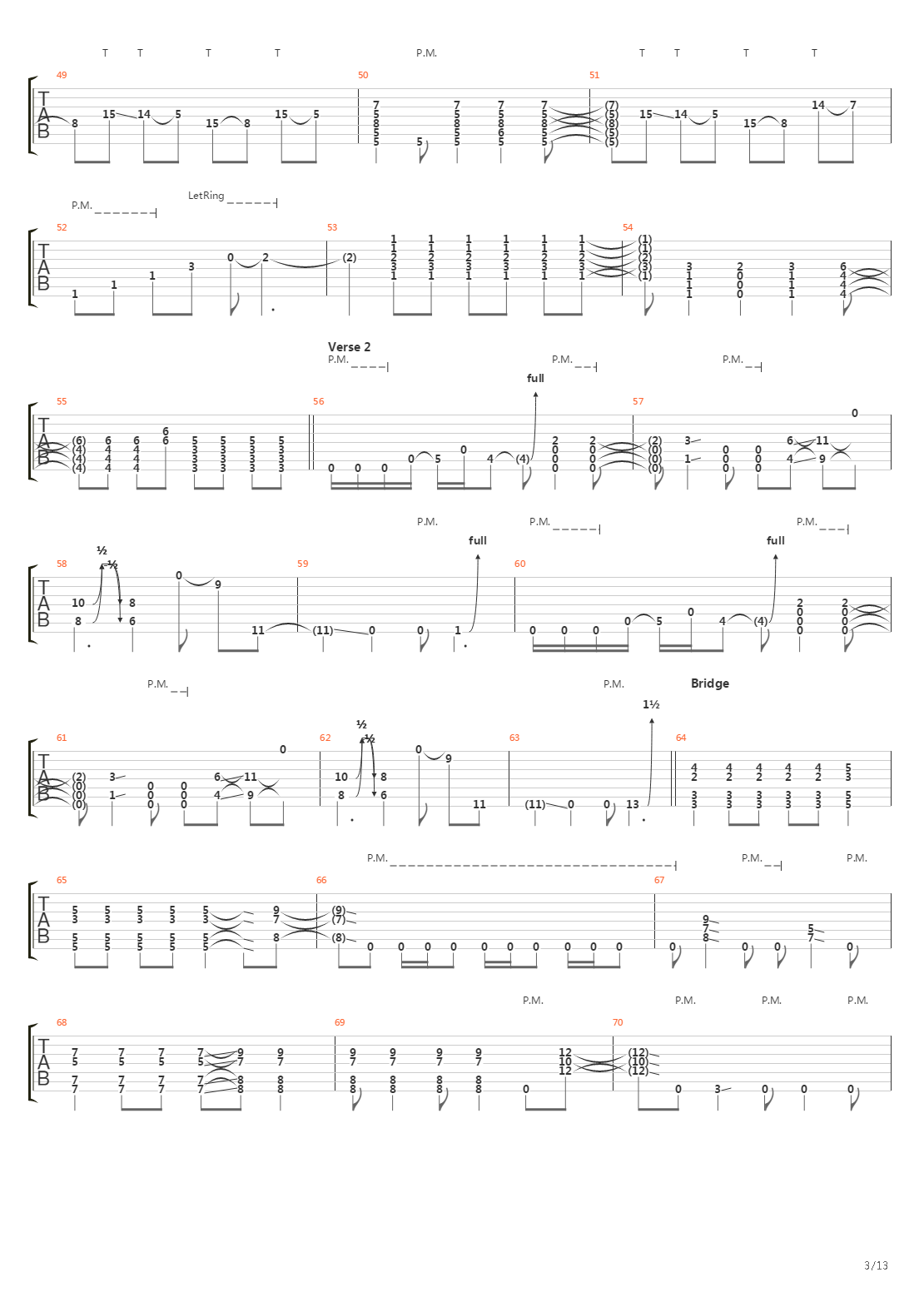 Flatline吉他谱