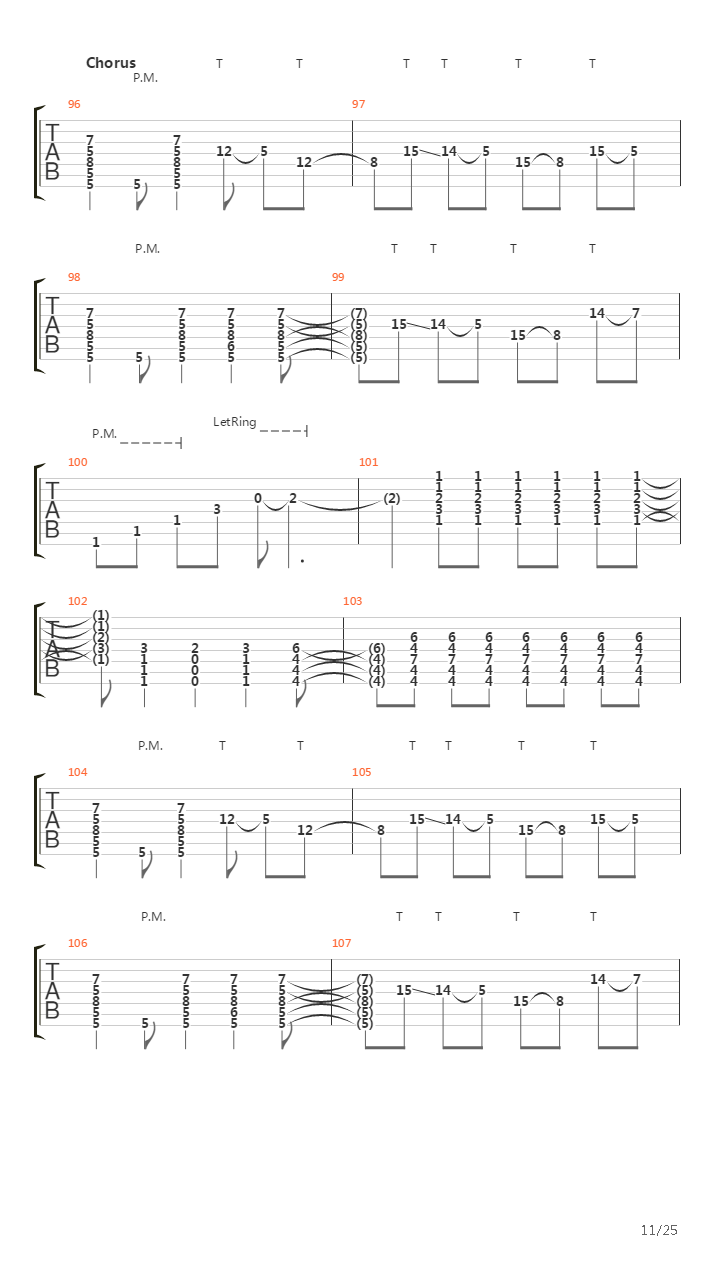 Flatline吉他谱