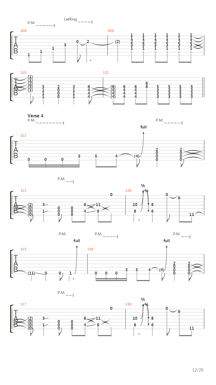 Flatline吉他谱