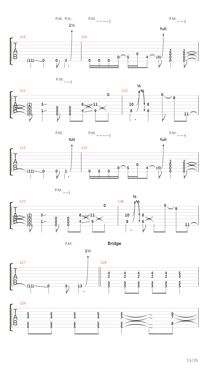 Flatline吉他谱