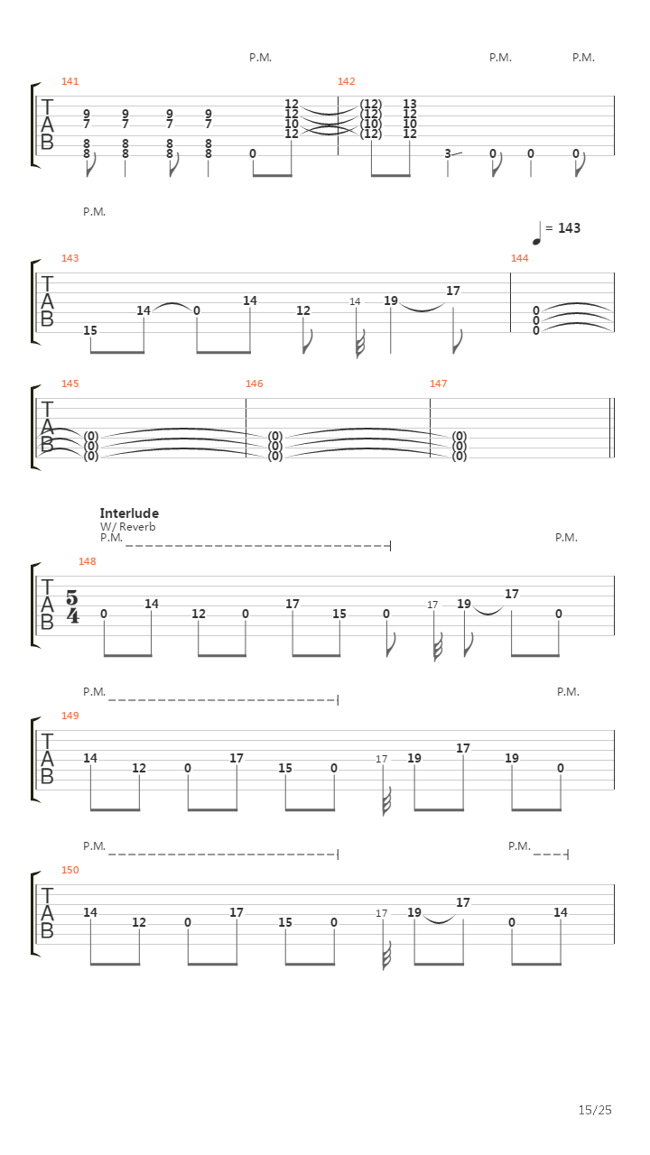 Flatline吉他谱