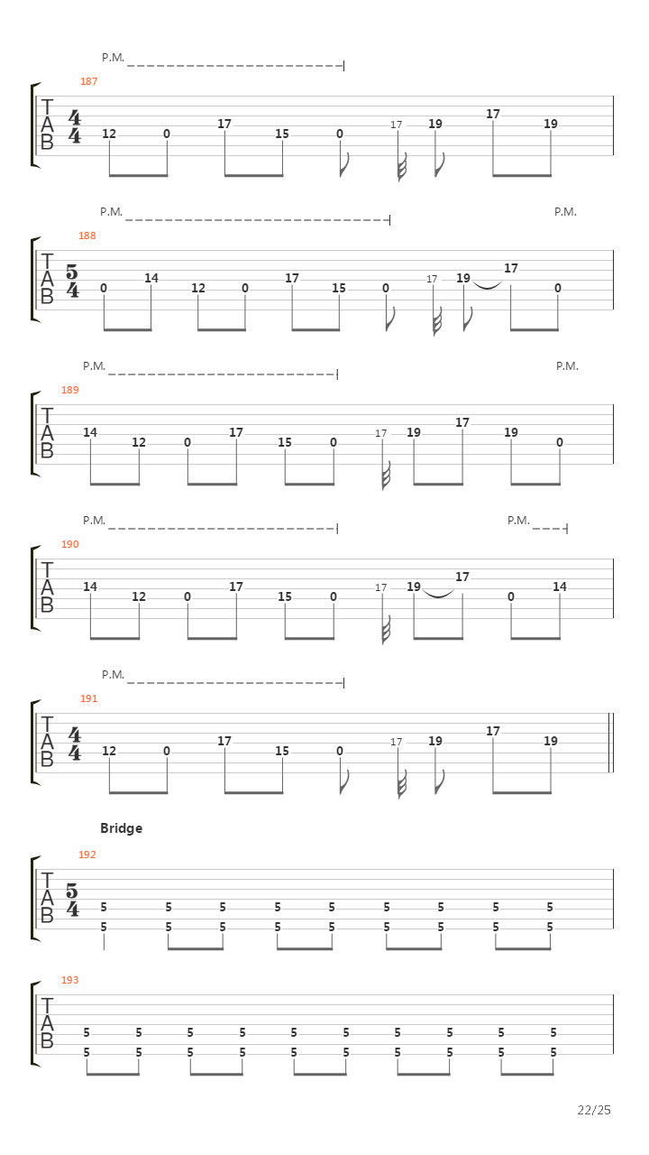 Flatline吉他谱