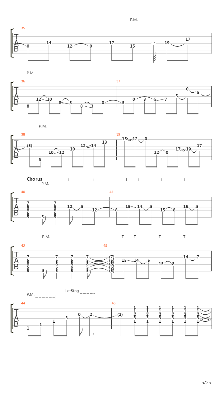 Flatline吉他谱