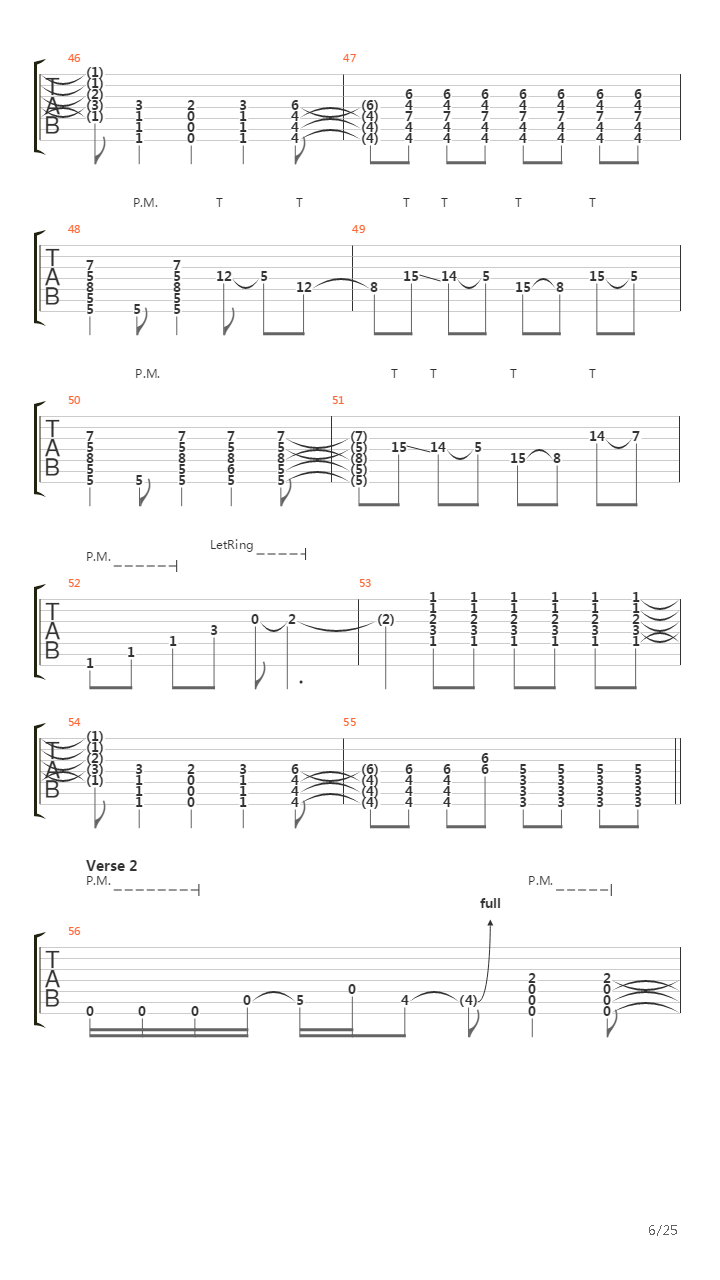 Flatline吉他谱