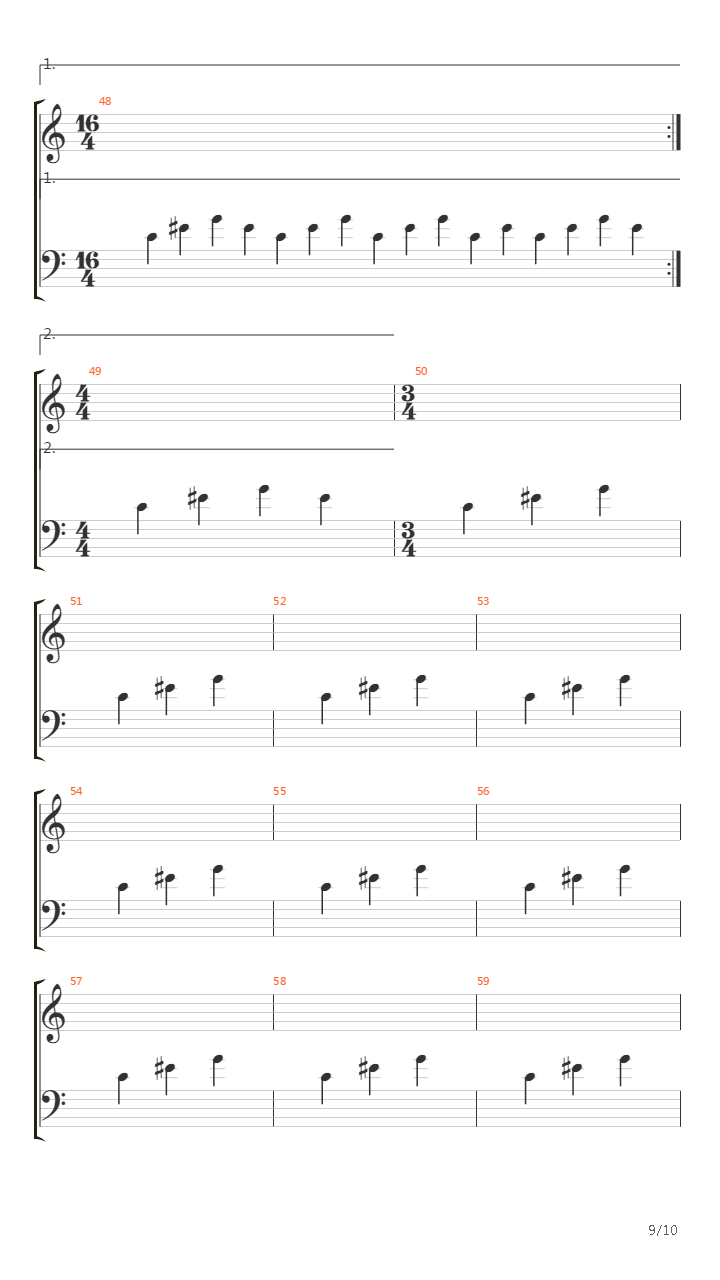 Bed吉他谱