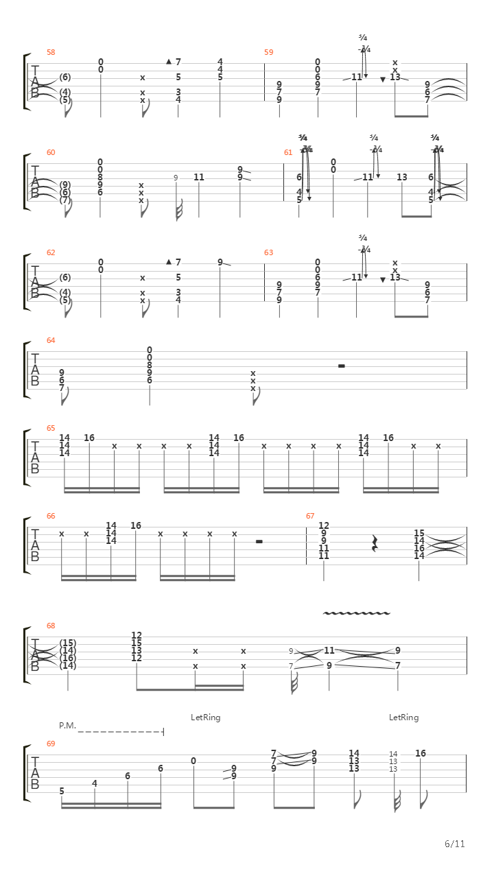 Yas吉他谱