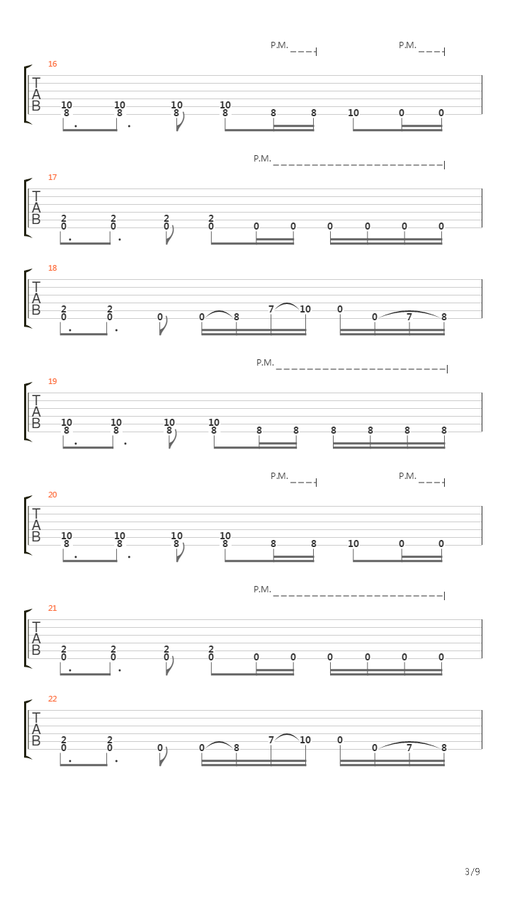 Racing Toward A Red Light吉他谱