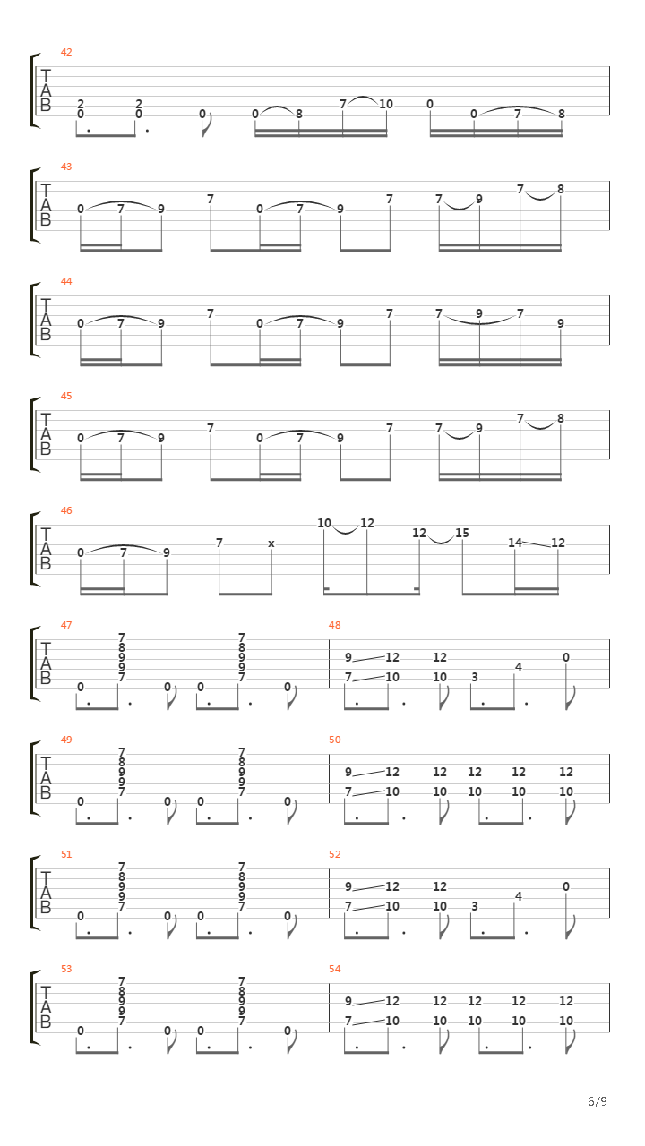 Racing Toward A Red Light吉他谱