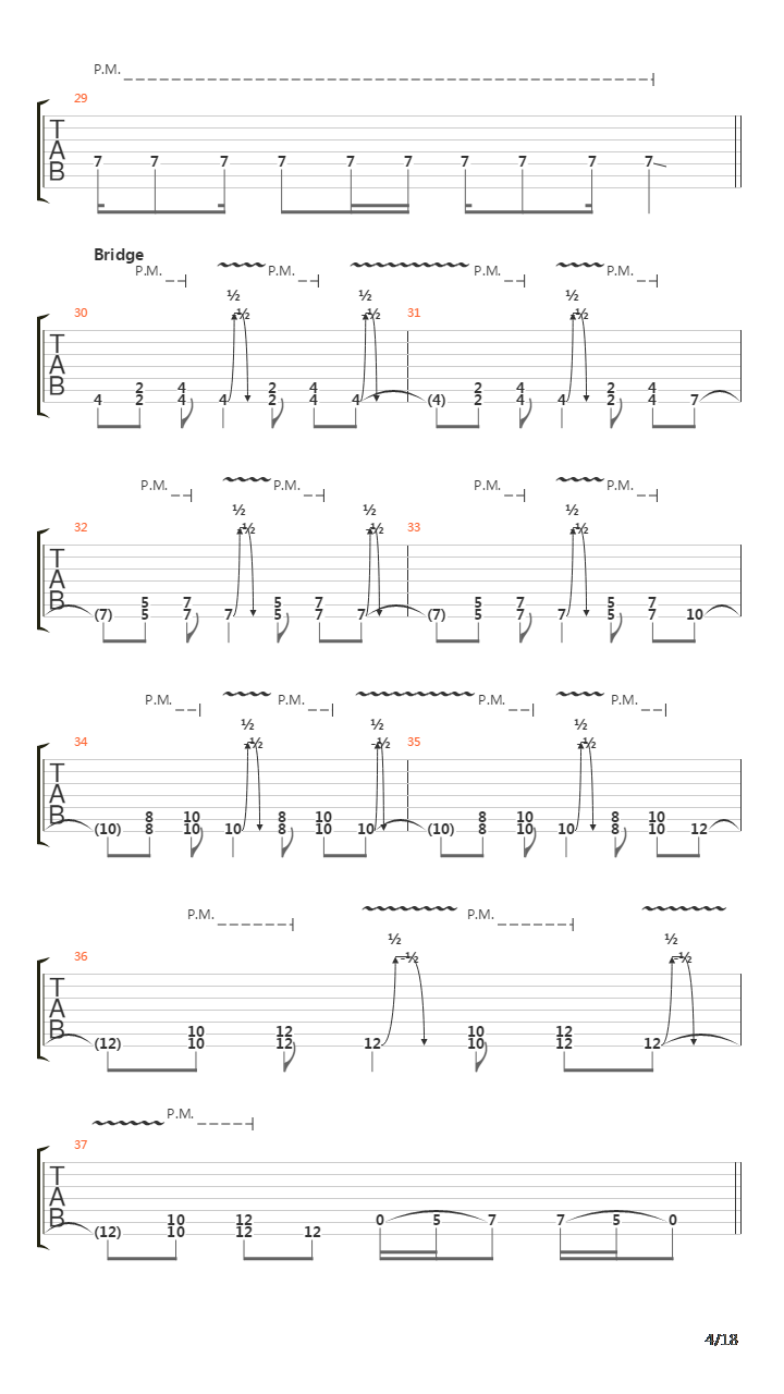 Solar吉他谱