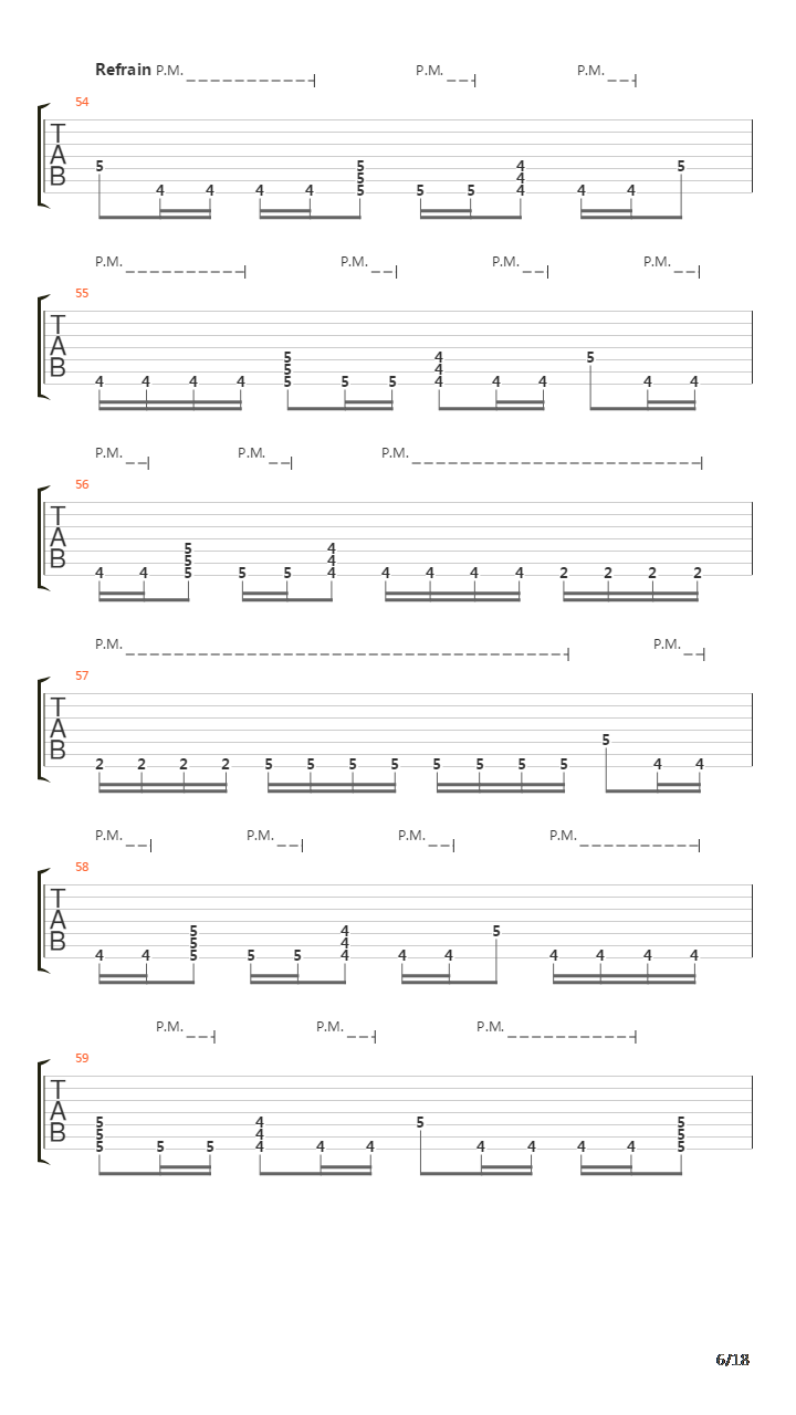 Solar吉他谱