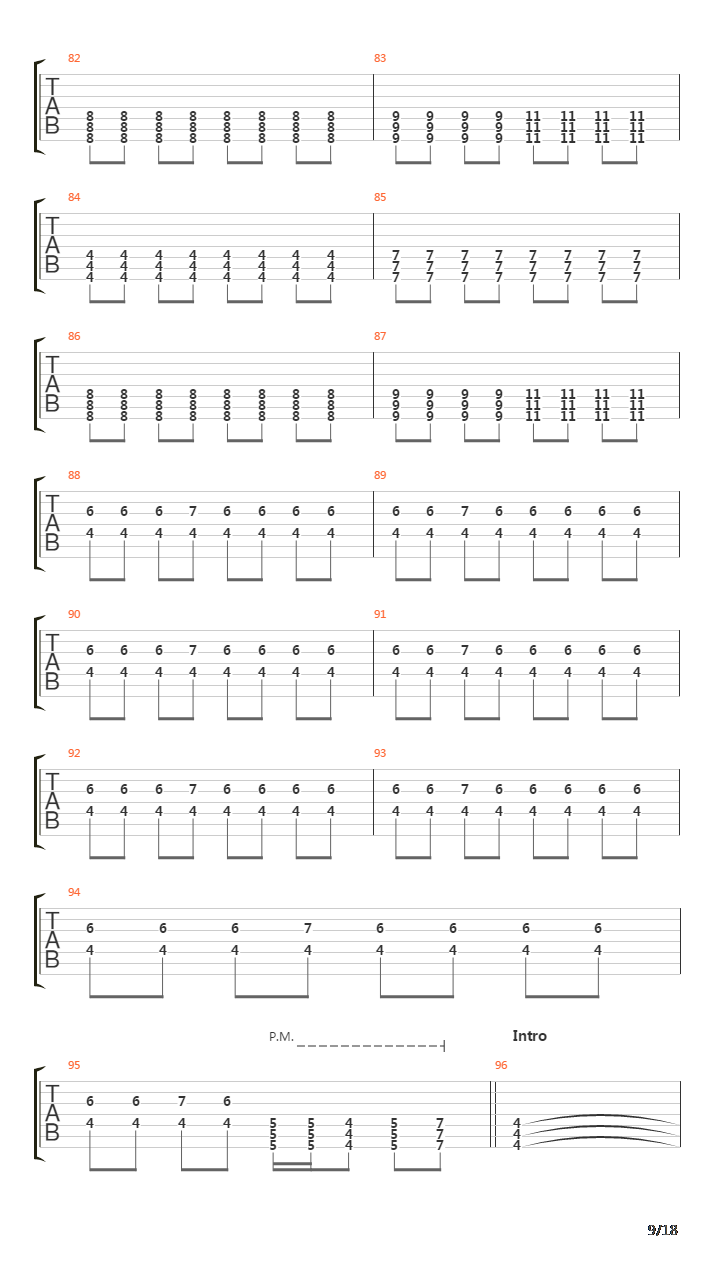 Solar吉他谱