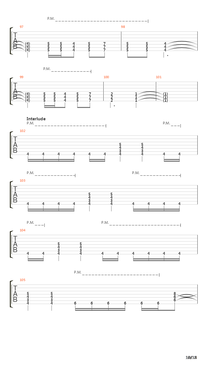 Solar吉他谱