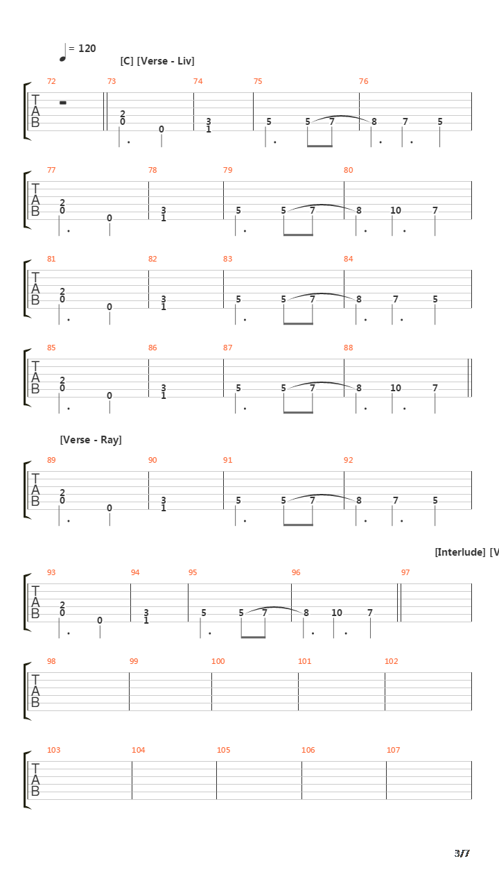 On Whom The Moon Doth Shine吉他谱