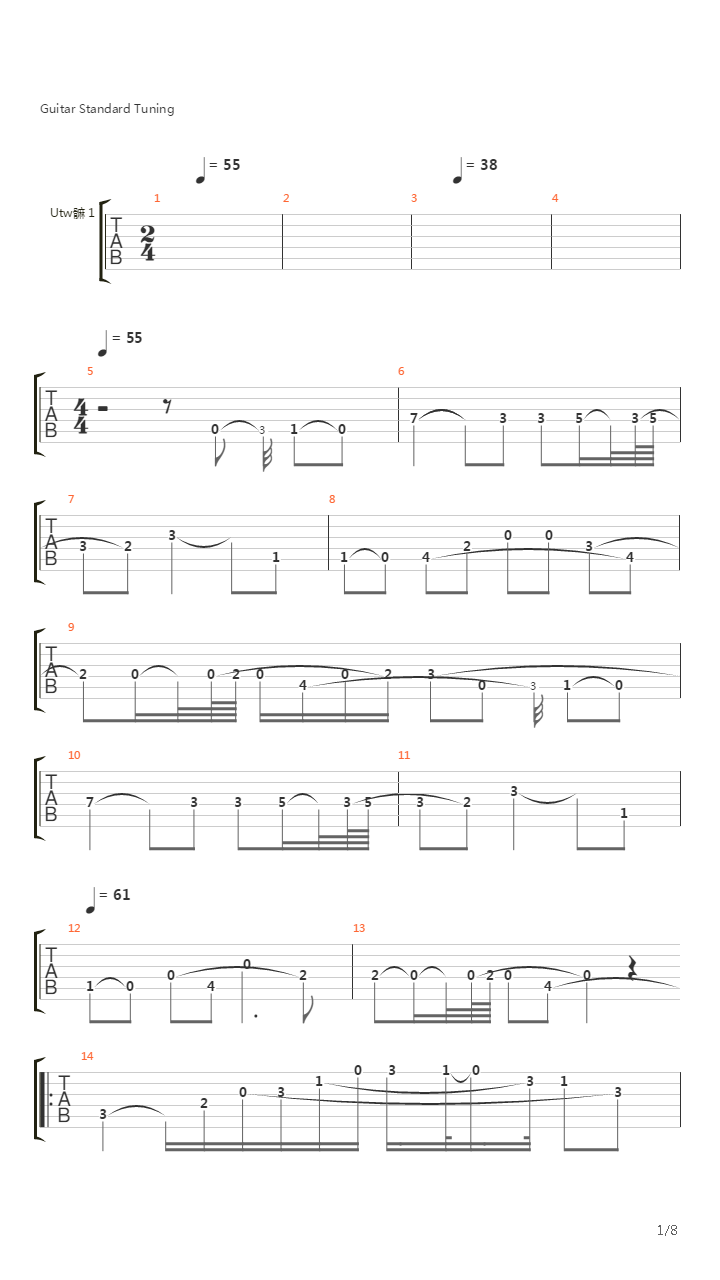 Csardas吉他谱