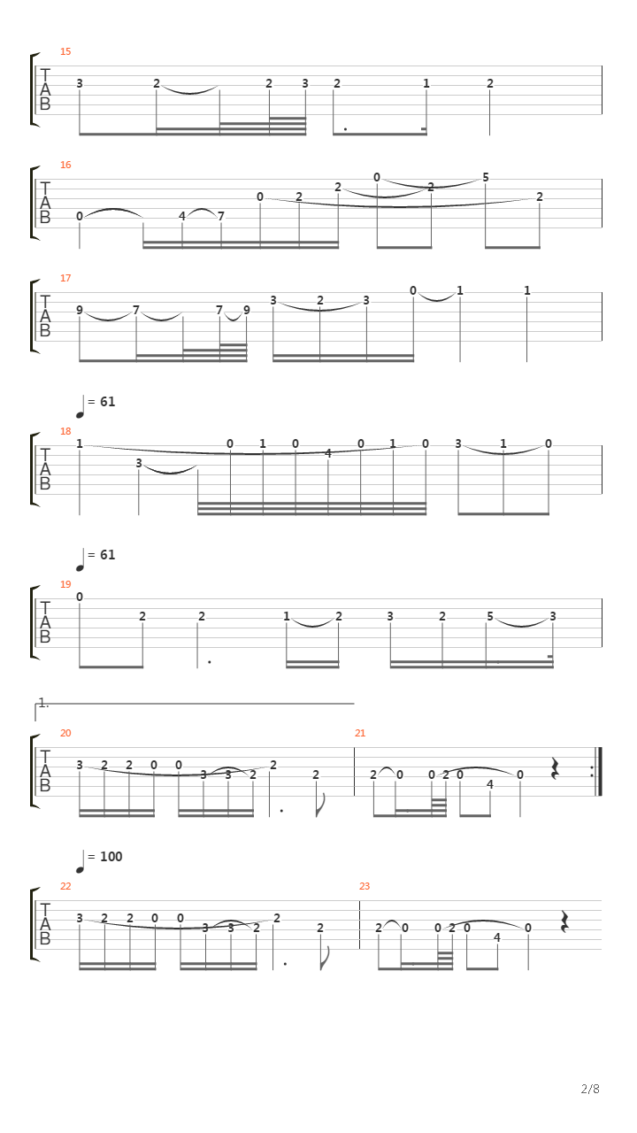 Csardas吉他谱