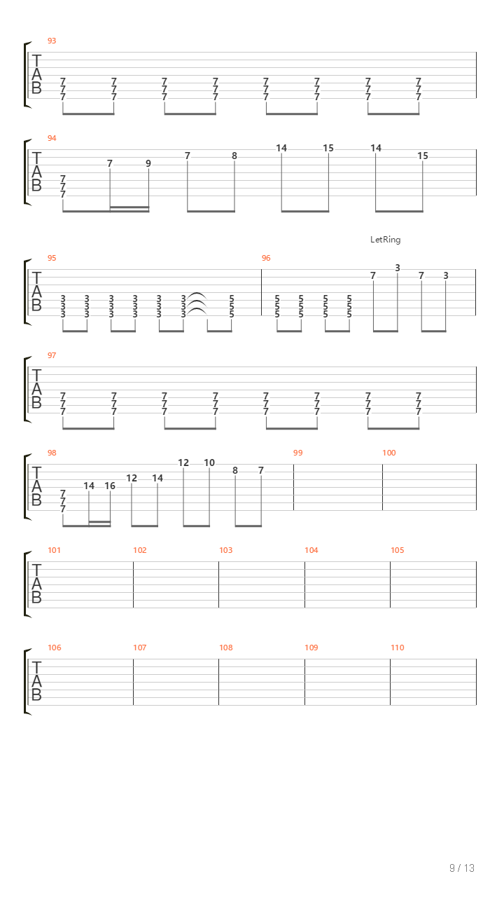 Rose吉他谱