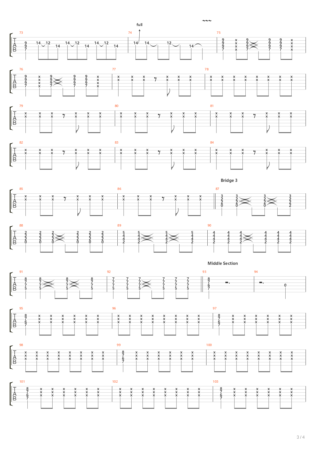 Long Way To Go吉他谱