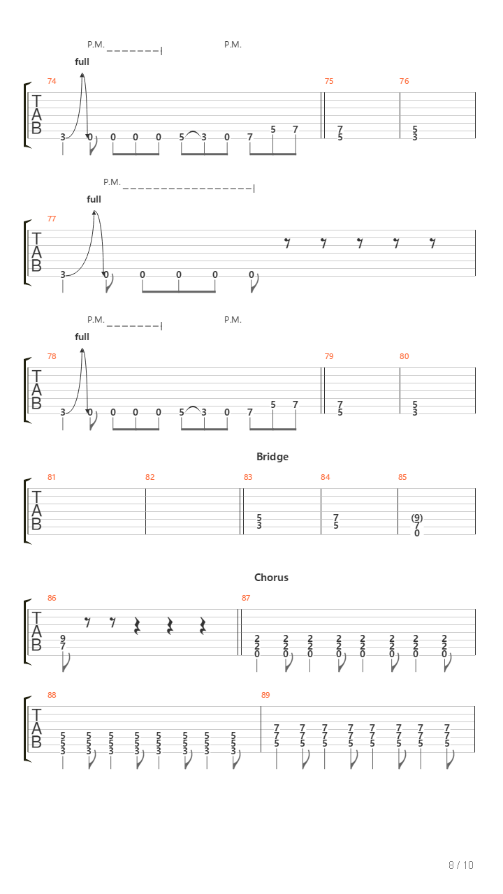 Countdown吉他谱